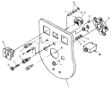 Part Location Diagram of 45084DB Briggs and Stratton PANEL (Silkscreened) - Model 8709